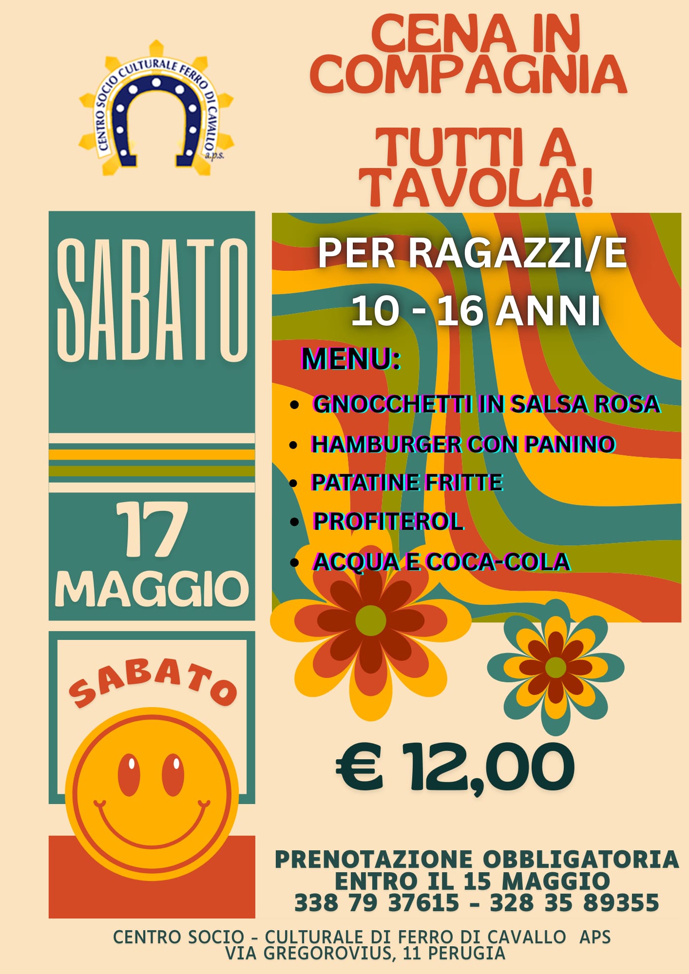 Ferro di Cavallo cena in compagnia
